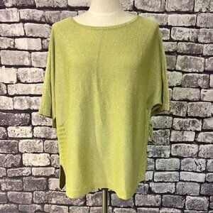 Chico's NWT 3/4 Sleeve Pullover Sweater Size L